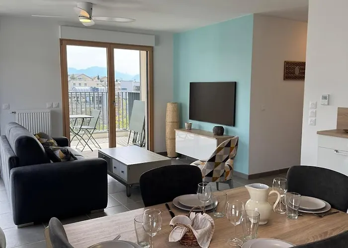 Apartamento Le Doublaix - Superbe T3 Neuf - Parking Prive - Aix-les-Bains